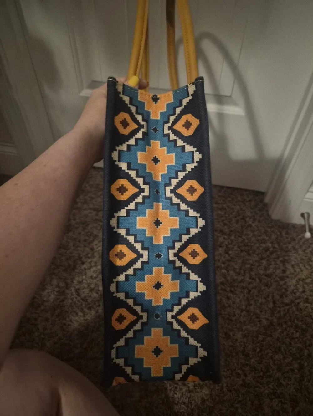 NWOT Wrangler Large Canvas Tote Bag